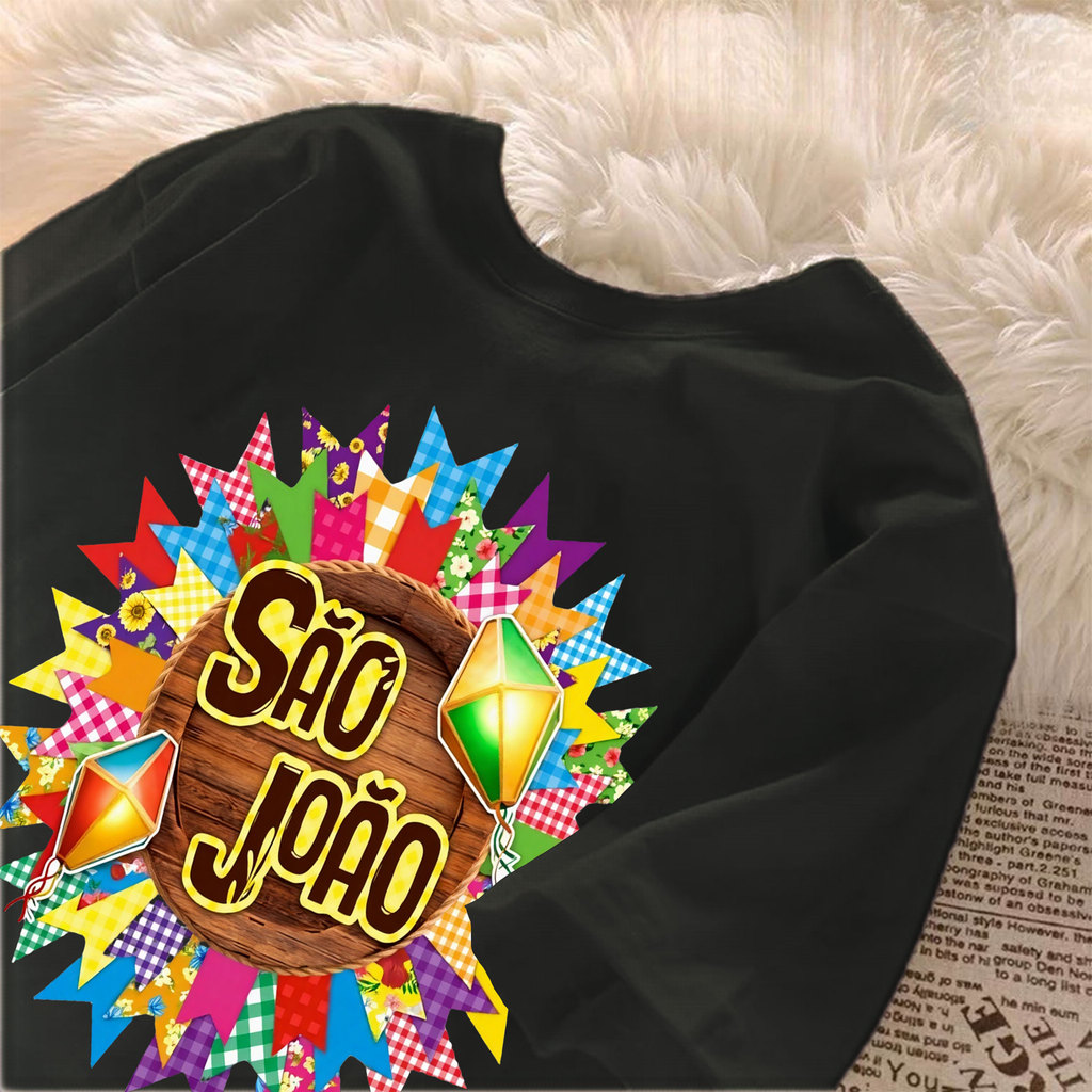 [Camiseta Premium Algodão]JOJO Women's Plus Size Printed T-Shirt From P to G3 Gym Workout 100% Premium Summer#5