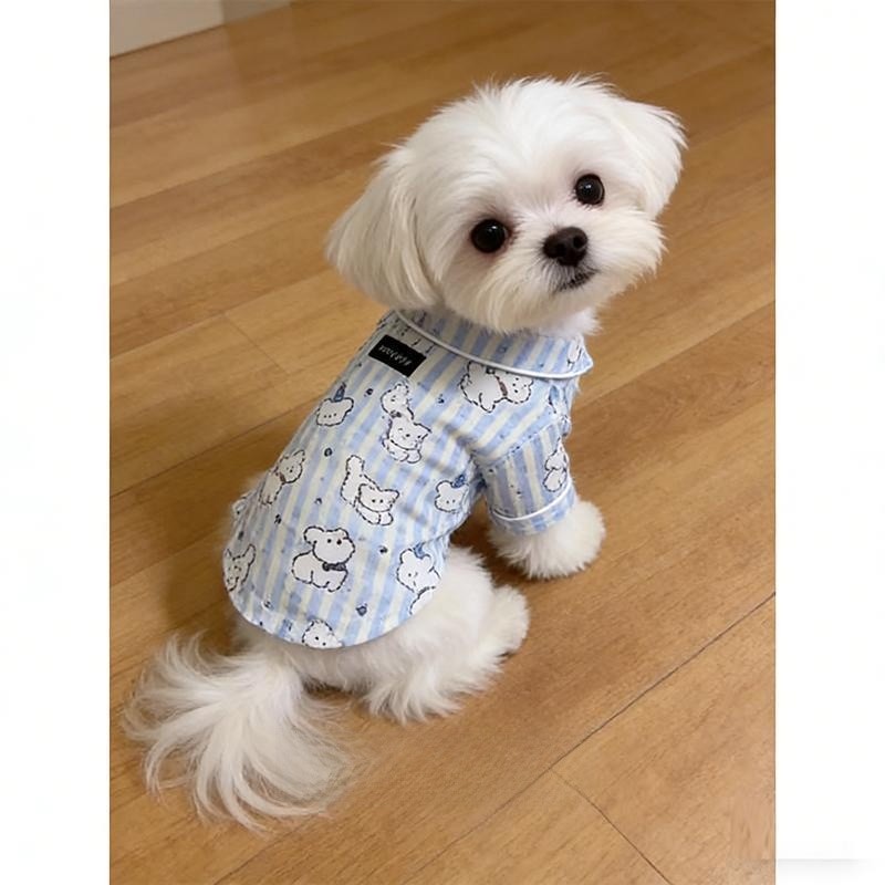2026 Brasil Verão Gatos Cães All-Wear Casal Estilo Loungewear, Protetor solar leve Anti-fiapos, Adequado p
