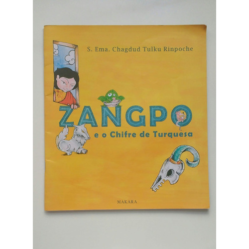 Livro Zangpo E O Chifre De Turquesa  D339