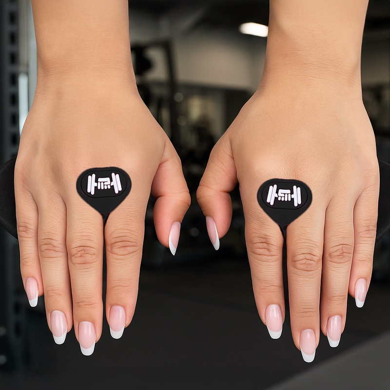 Luva Aderente Half Finger Crossfit Calistenia Workout Estilo Sofisticado Durável
