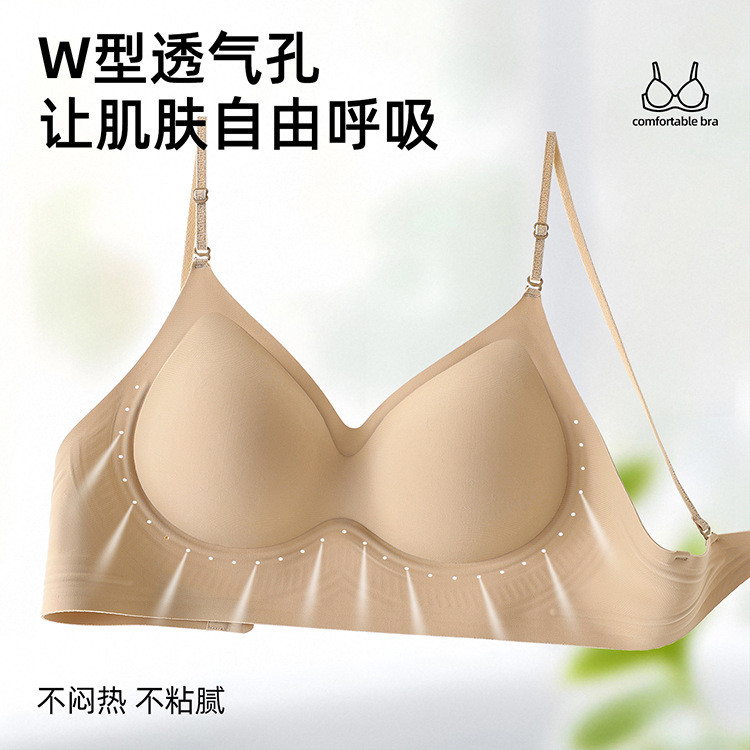 1086 Halter Neck Linda Costas Cruzada Alça de Ombro Fina Sem Costura Seios Pequenos Mostrar Tubo Grande Top Copo Fixo Su
