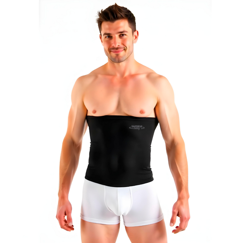 Cinta Colete Postural Masculina Alta Compressão - Ajuste Postural e Cintura