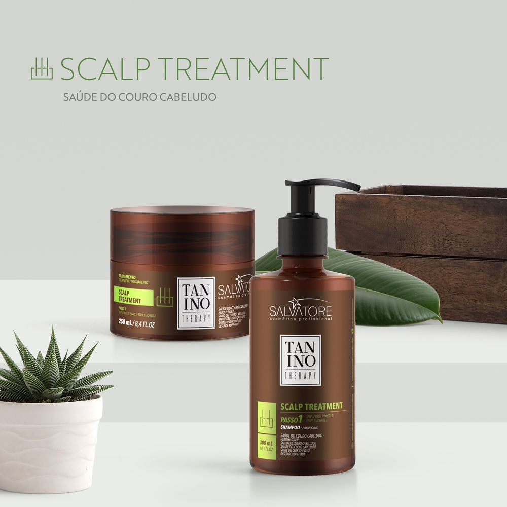 HOME CARE SCALP - MANUTENÇÃO SALVATORE TANINO THERAPY
