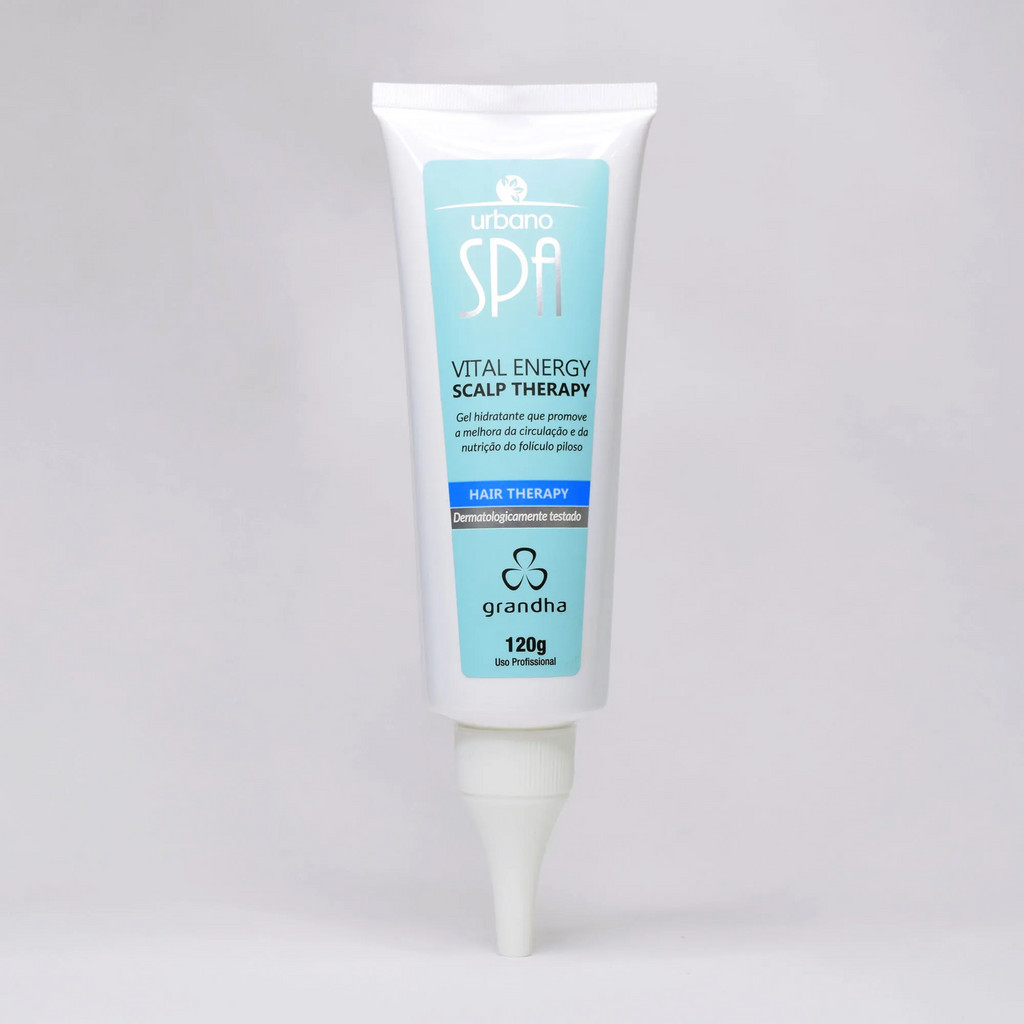 Gel Tônico Urbano Spa Blue Vital Energy Scalp Therapy 120g Estimula o Folículo Piloso