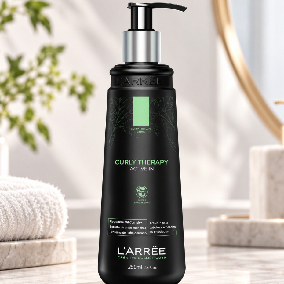 Ativador de Cachos Active-in Linha Curly Therapy 250 ml | LARREE