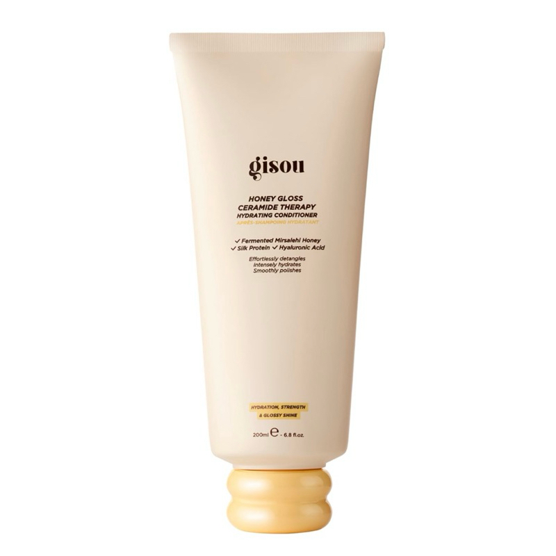 NOVO! Honey Gloss Ceramide Therapy Gisou Condicionador 200ml Hidratante ORIGINAL + brinde