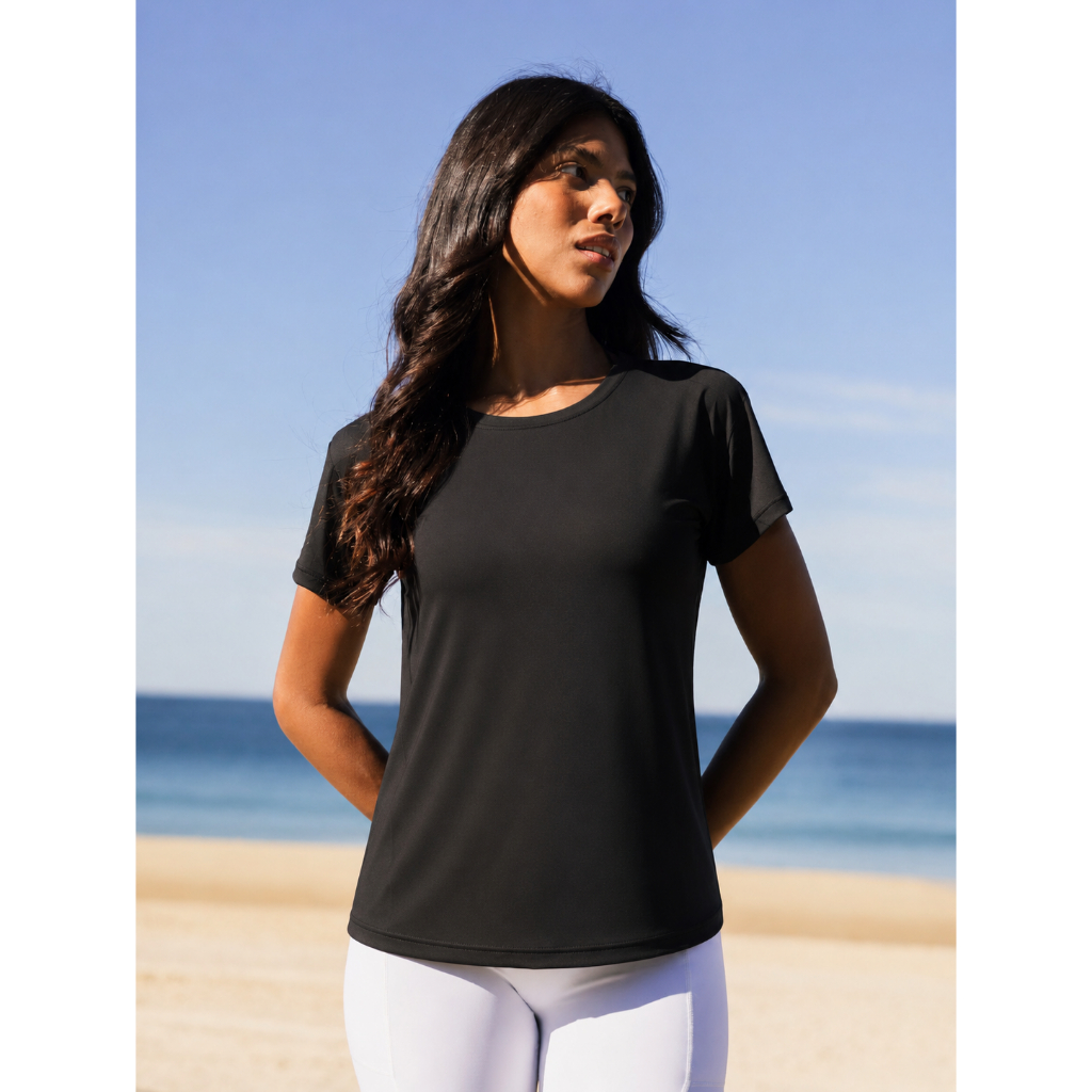 Camiseta Feminina Fitness Quick Dry