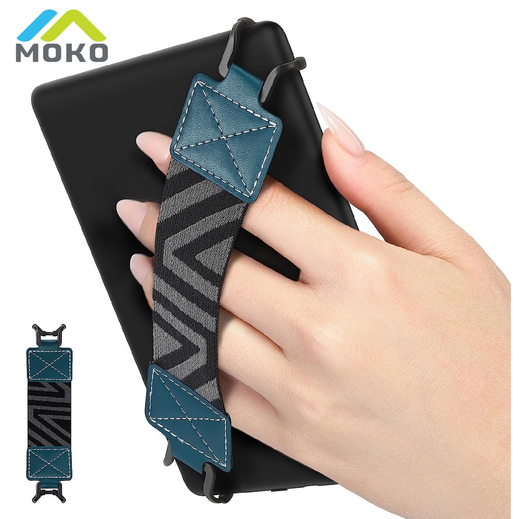 MoKo Security High-Elasticity Versatile Hand Strap Porta-Dedos Leve Para eReaders Kindle De 6-8 