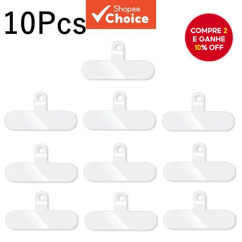 Novo Novo 1/3/5/10 Peças Universais Tpu Anti-perda Lanyard para Celular, Gasket de Cartão, Cordão de Nylon Destacável