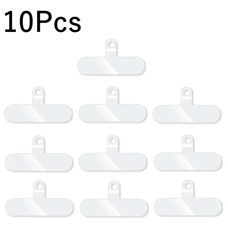 3/5/10Unidades Tecido TPU Antiderrapante para Cordão de Celular Universal, Acessórios em Nylon Destacáveis para Corda
