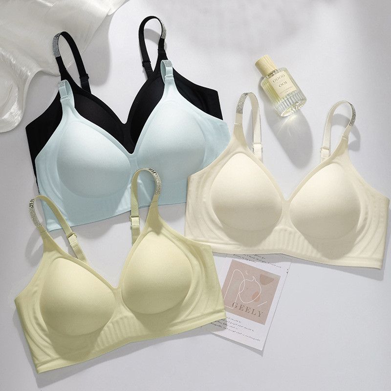 [Letter 605] Novo estilo de peito pequeno Push-Up ajustável tamanho grande roupa íntima Anti-flacidez para levantamento
