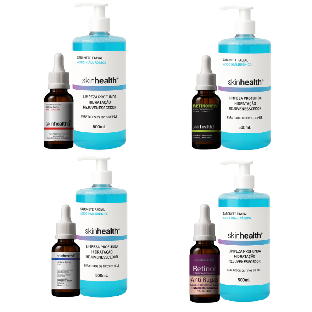 Sabonete + Sérum Facial Skinhealth