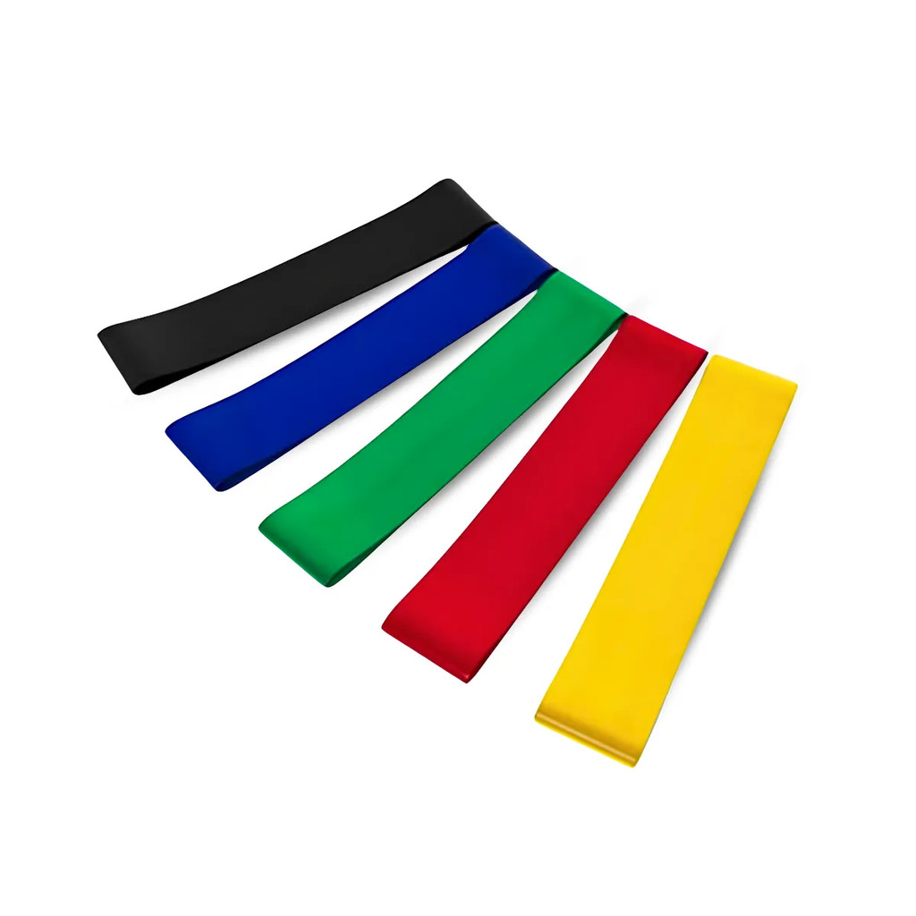 Extensores e Elasticos Para Exercícios Físicos Kit 5 Elástic