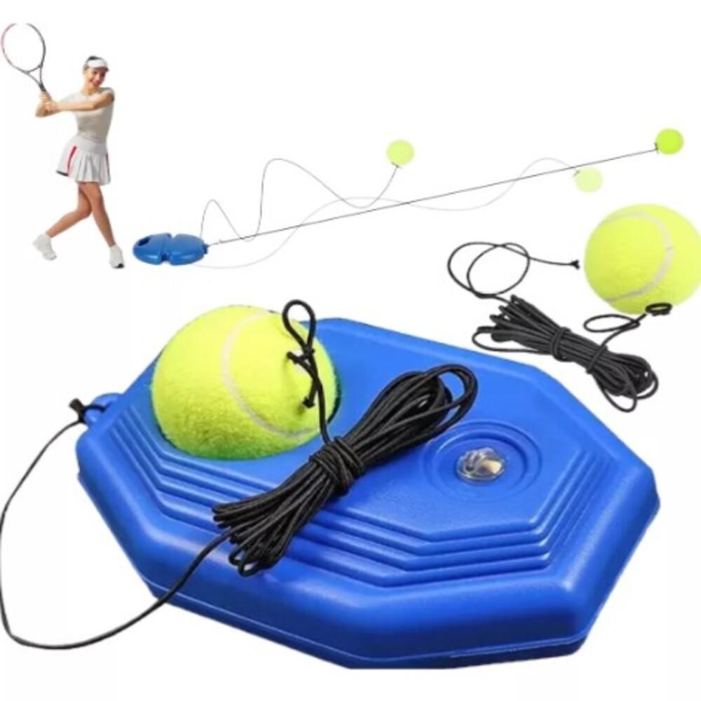 BASE TREINO TENIS ELASTICO BOLINHA APARELHO PRATICA TRAINER INDIVIDUAL