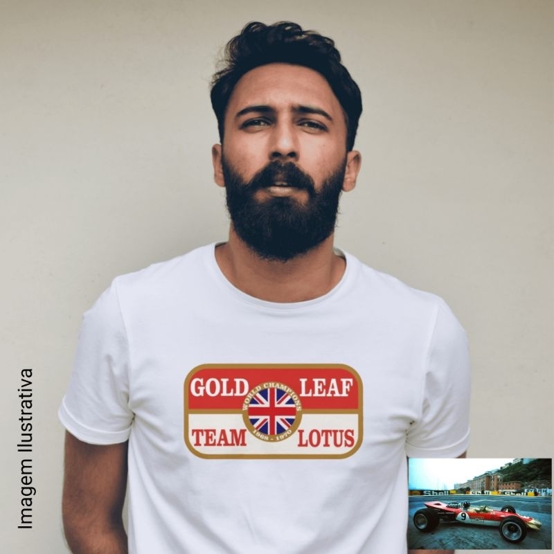 Camiseta Lotus Team F1 (Gold Leaf)