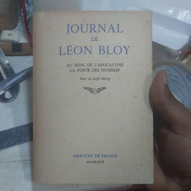 Livro - Journal de Léon Bloy - Au Seuil de L'apocalypse la Porte des Humbles (em Francês)