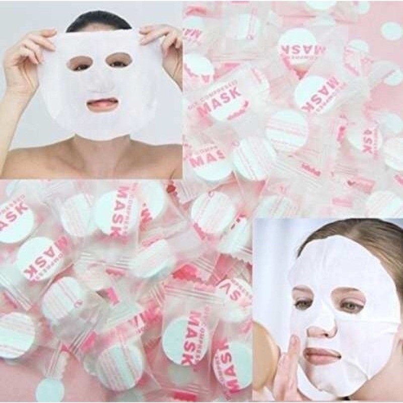 DIY COMPRESSED MASK – MASCARA FACIAL COMPRIMIDA C/ 30und