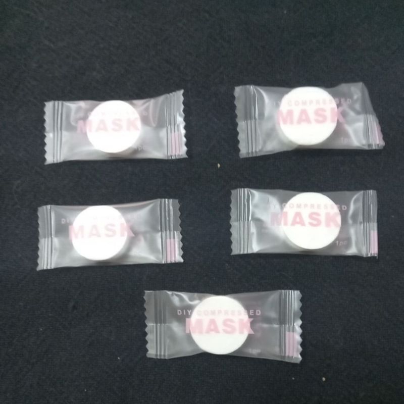 Dya compressed MASK KIT COM 5 R$15,00