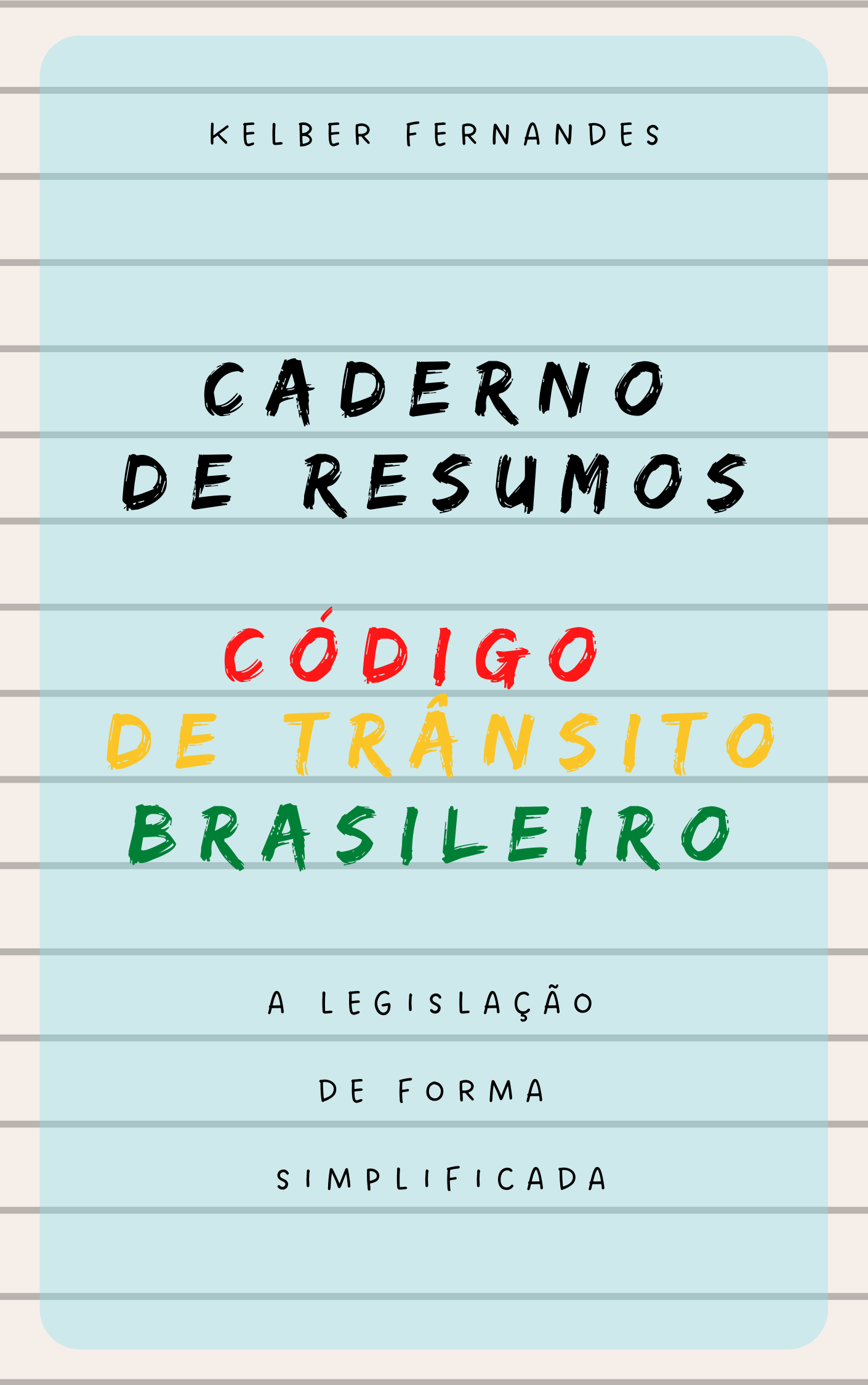 Caderno de Resumos do Código de Trânsito Brasileiro