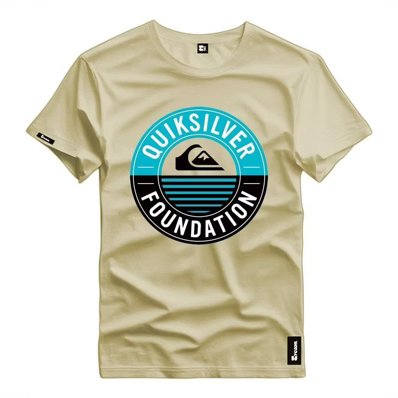 Camiseta QUICK YING YANG Camisa Estampada Street 100% Algodão