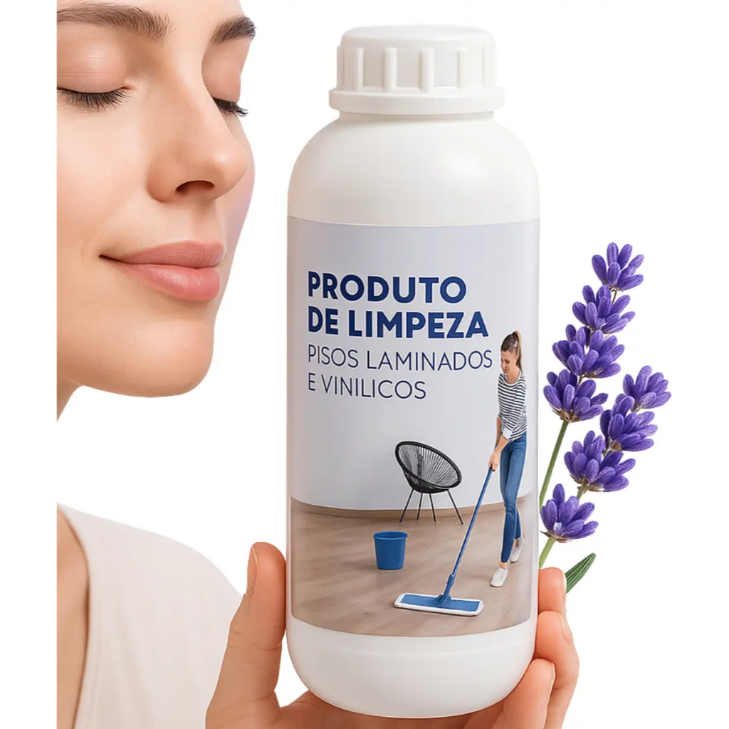 Limpa Piso Quick-Step 1L I Para Piso Laminado e Vinílico I Fórmula Concentrada I Alto Rendimento I Perfumado Bactericida