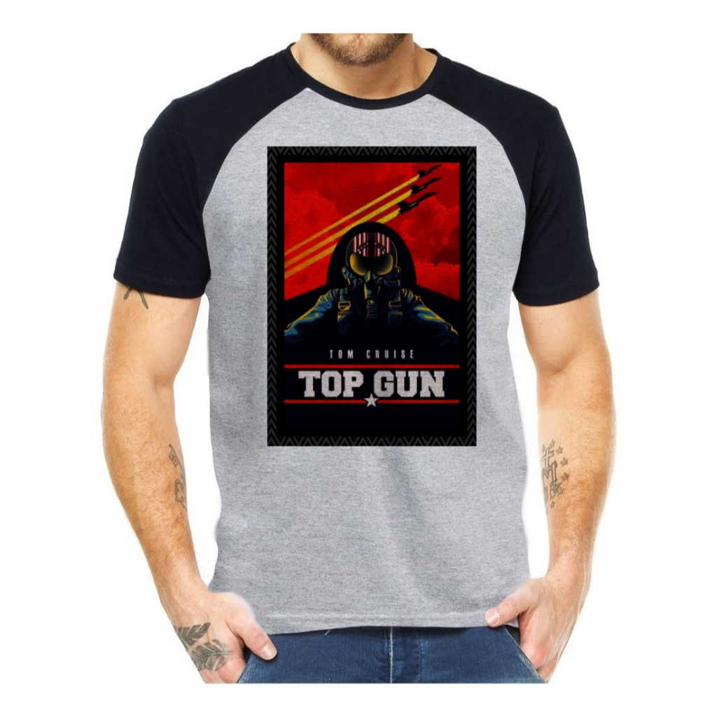 Camiseta Camisa Top Gun Maverick Goose Filme Nerd Anime