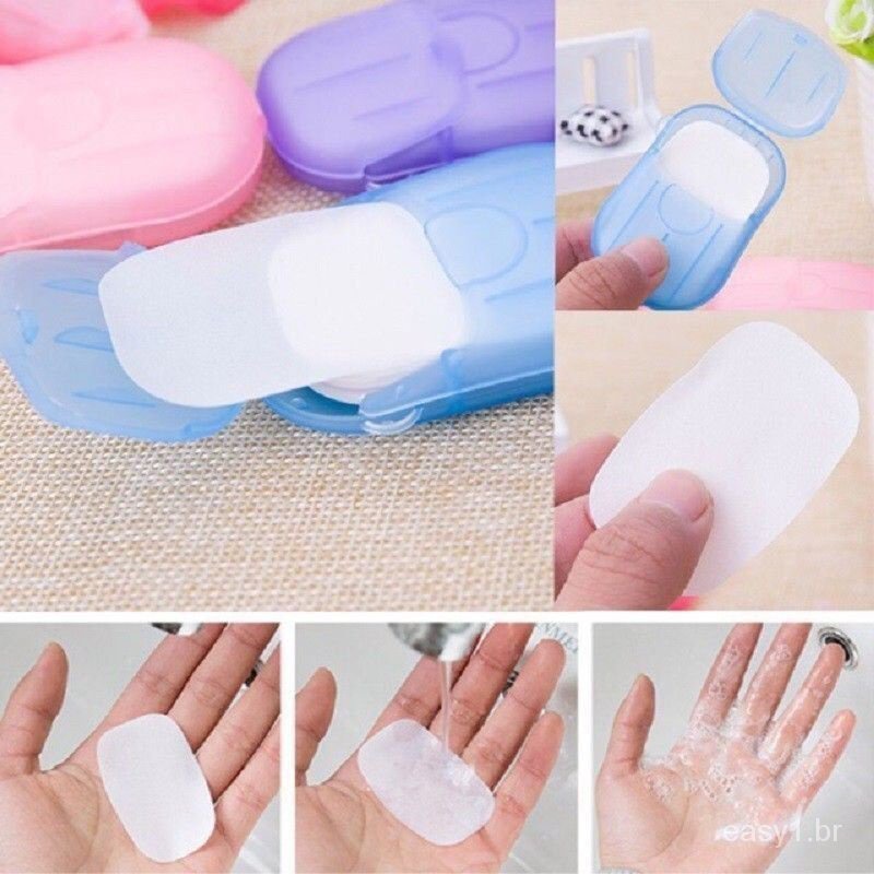 Descartáveis Para Lavar As Mãos , Papel De Banho , Folhas De Fatias De Espuma , Flocos De Sabão , Transporte Viagem