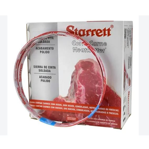 Folha Serra Fita Starrett 2,82m Cx Com 05 Peças