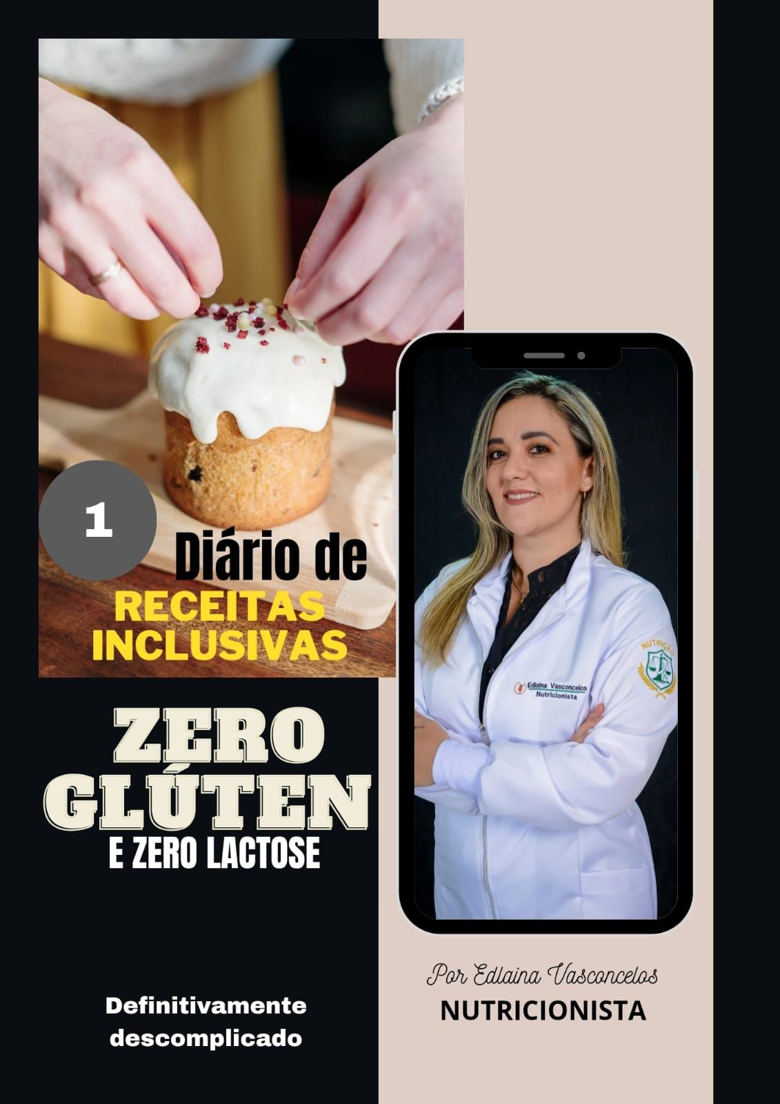 DIÁRIO DE RECEITAS INCLUSIVAS 01- ZERO GLÚTEN E ZERO LACTOSE