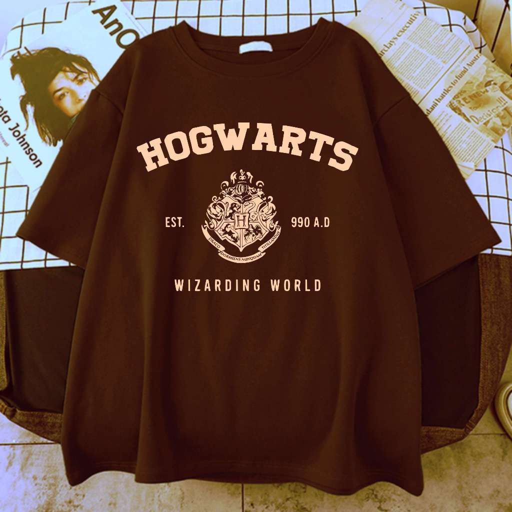 Camiseta Hog Warts Magia Wizarding World Unissex CMS