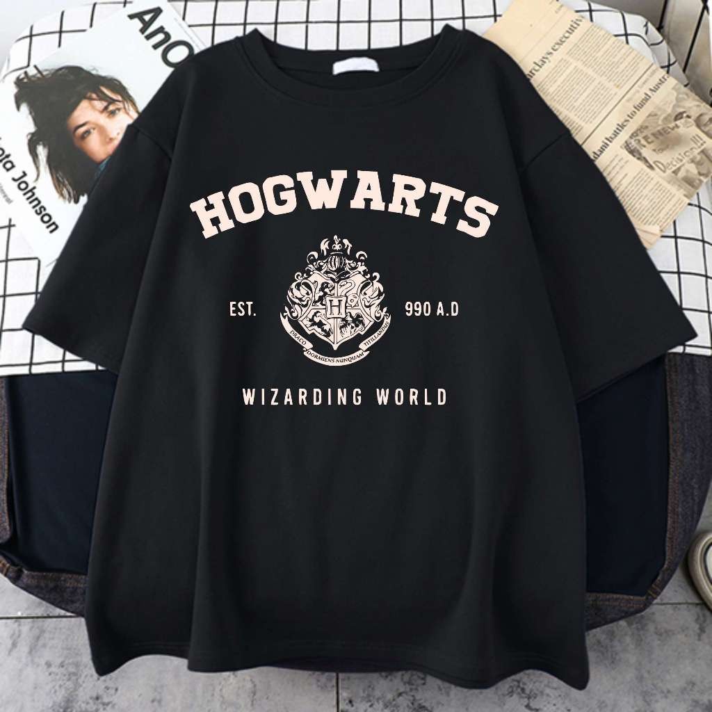 Camiseta  Hog Warts Magia Wizarding World  | Unissex 100% Algodão