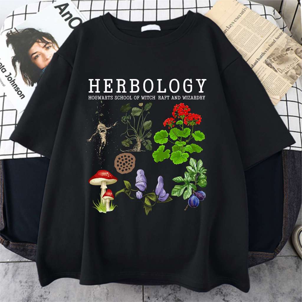 Camiseta Herbology Hog warts School