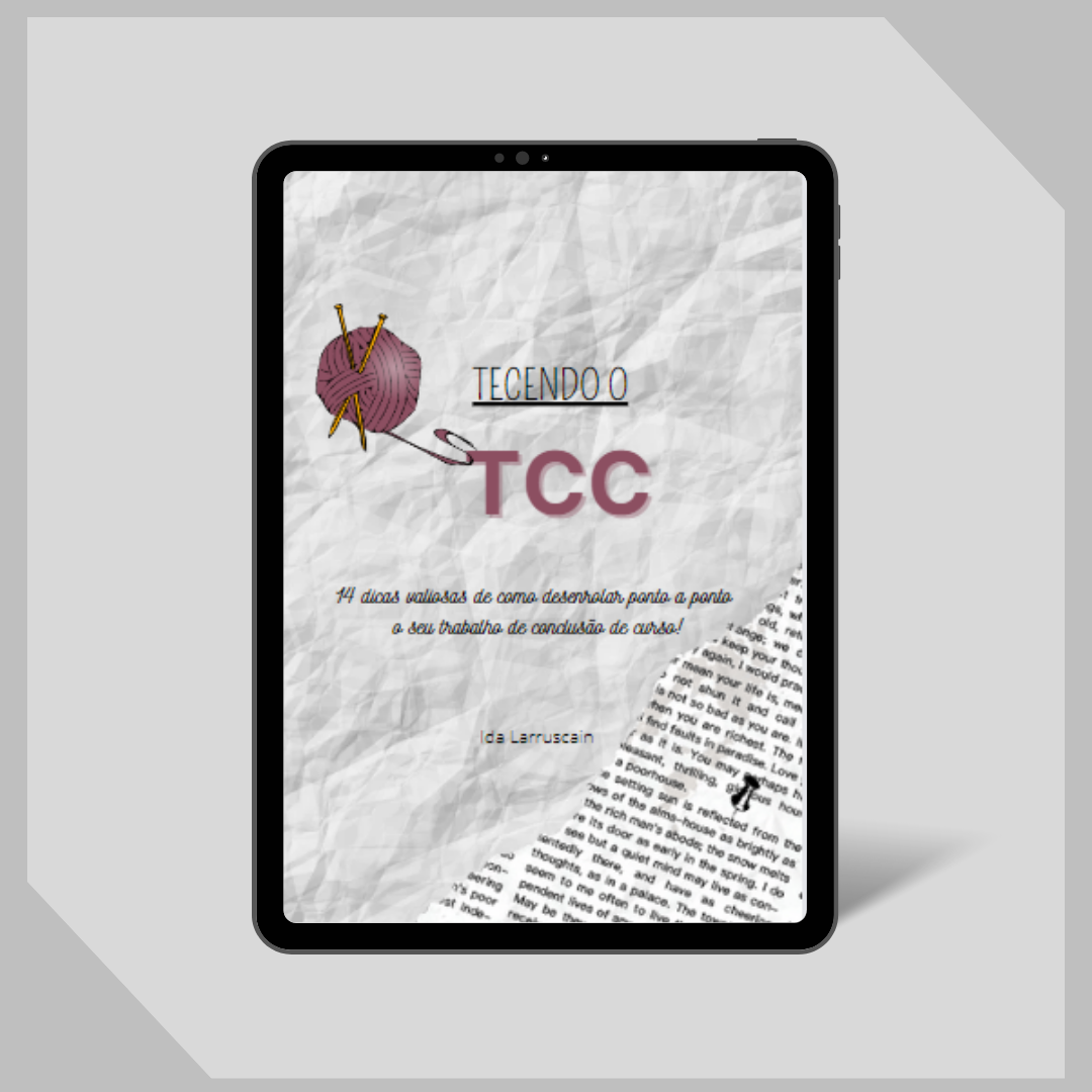 E-book Tecendo o TCC Sem Estresse