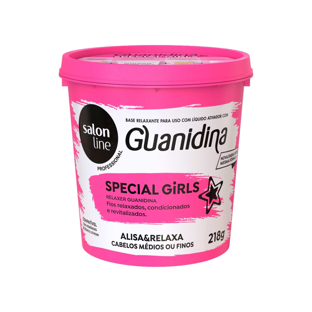 Creme Relaxante Guanidina Special Girls Base  215g SalonLine
