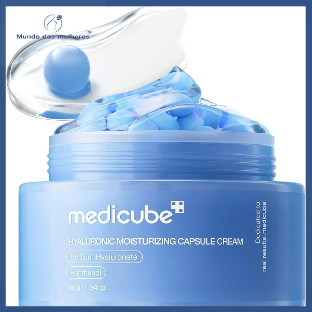 Medicube Hyaluronic Moisturizing Capsule Cream, 55g
