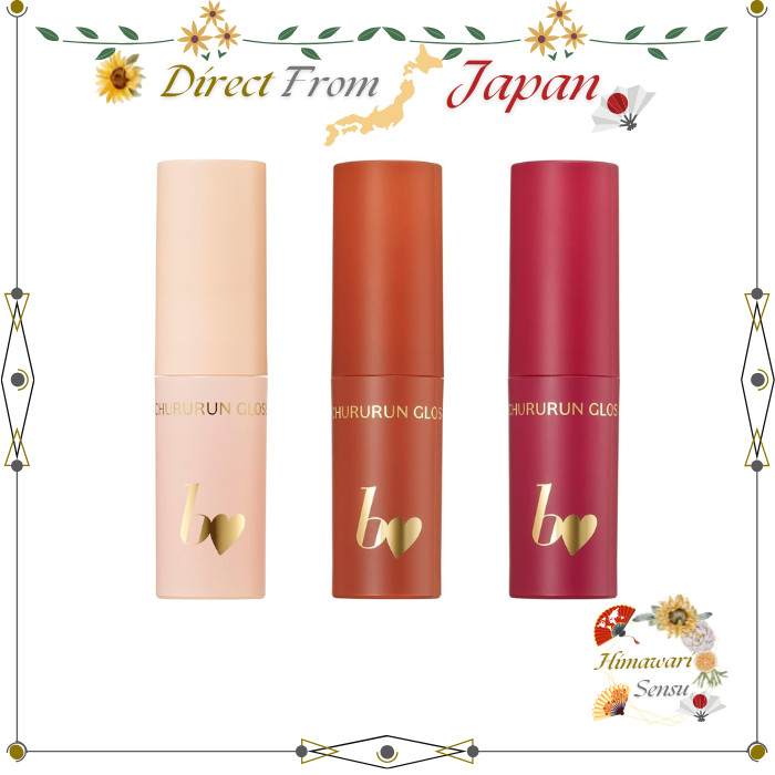 b idol Chururun Lip Gloss Moisturizing Plump Finish【 Direct from Japan 】