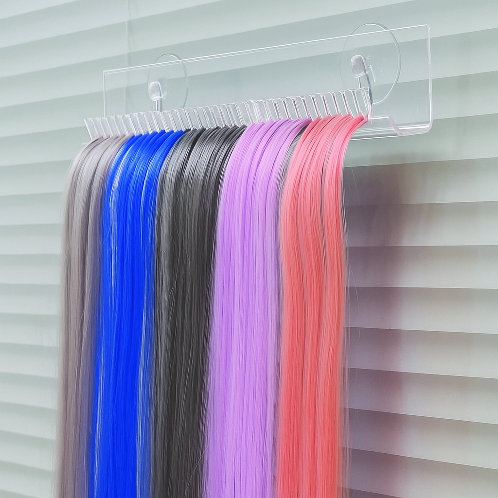 Suporte Para Extensão De Cabelo , Cabeleira Portátil , De Tecelagem Estilo Durável Acrílico Home