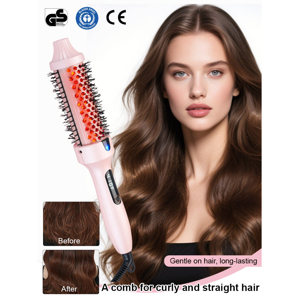 【Durabilidade e Proteção】Portable home curling iron short hair salon grade/Modelador de Cabelo Íon Negativo/Profissional
