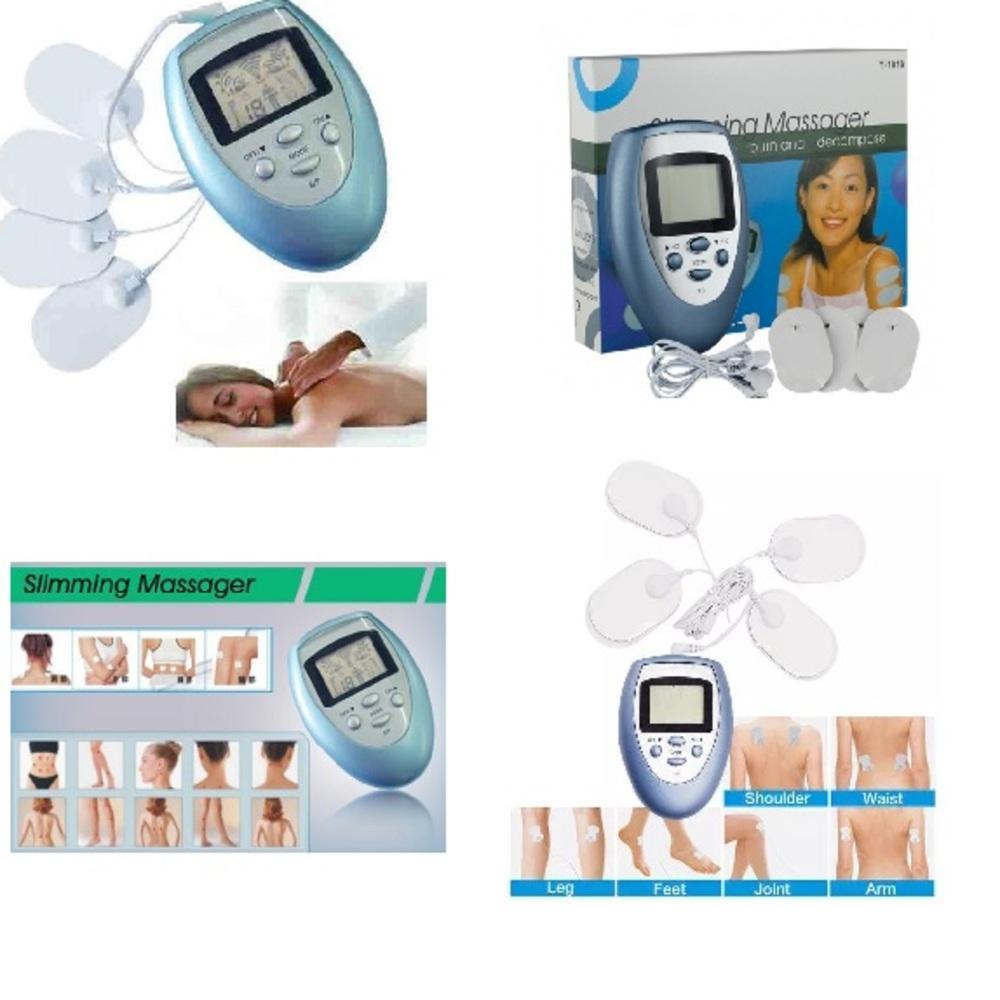 ESTIMULADOR MUSCULAR APARELHO CHOQUE PORTATIL FISIOTERAPIA ACUPUNTURA TENS FES DIGITAL TERAPIA MASSAGEM RELAXAMENTO