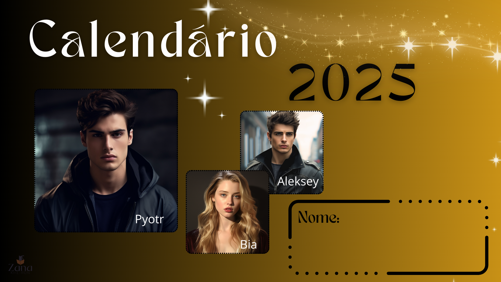 Calendário 2025 - Um casamento arranjado