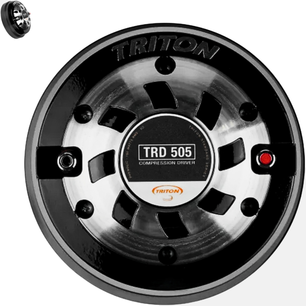 Driver Triton Trd D505 160W Rms  320W 8 Ohms Corneta D505 Trio 2 Polegadas