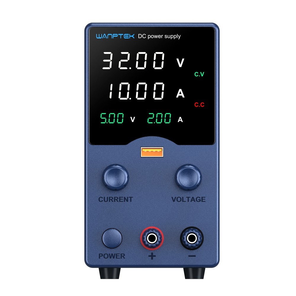 Fonte de Bancada Wanptek GA3010 32V 10A 320W 4 Dígitos Azul