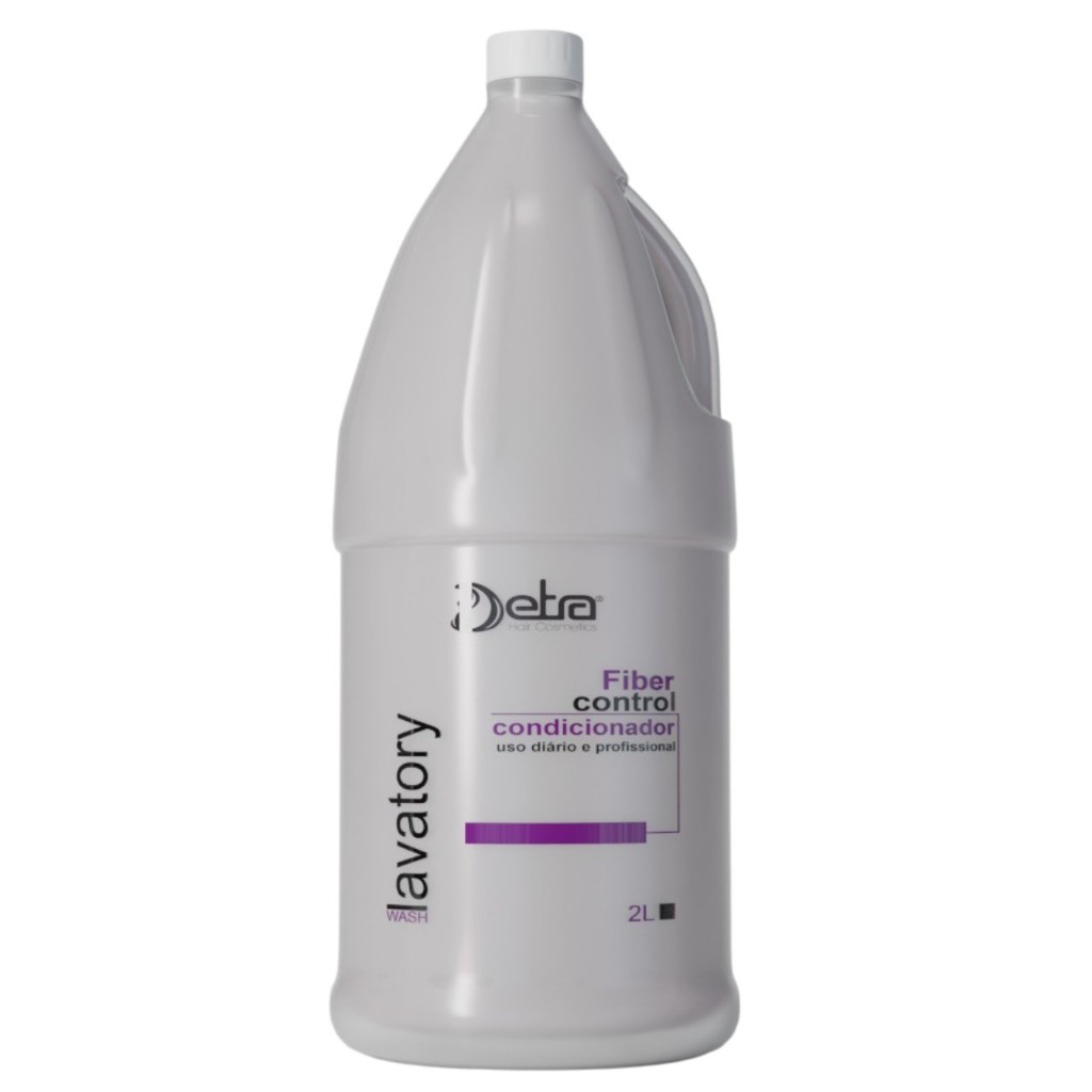 Condicionador Galão 2 Litros Detra Hair Cosmeticos Uso Profissional Salão Hidratação Diária