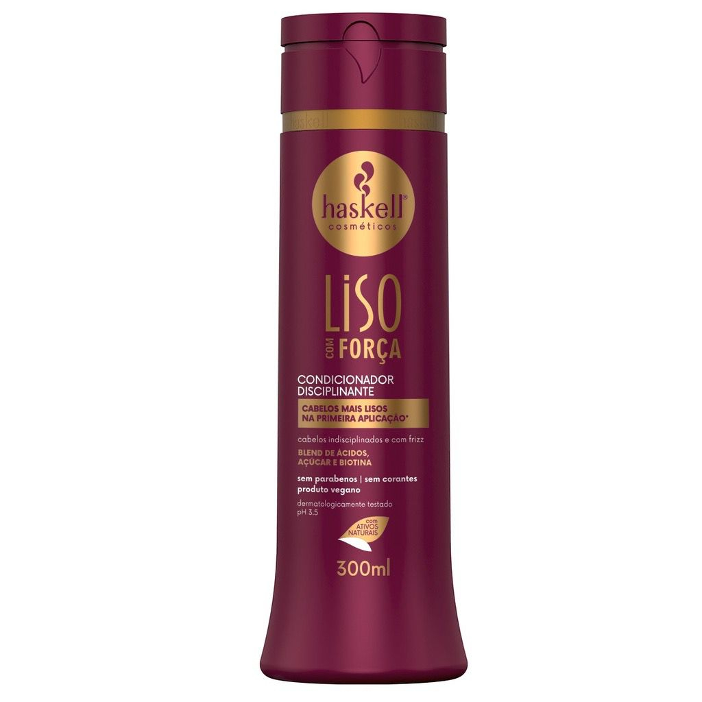Condicionador Liso com Força 300ml - Haskell