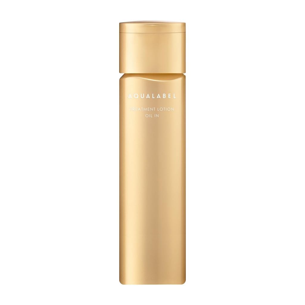 AQUALABEL Treatment Lotion Oil in Anti-Aging Care Retinol Palmitate Niacinamide Moisturizing Facial Toner from Japan