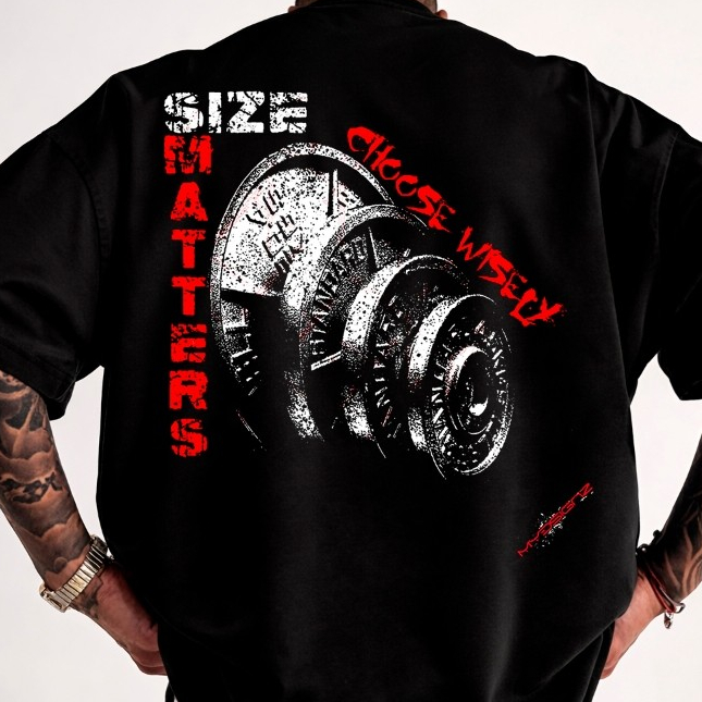 Camiseta Oversized Fitness Academia Weight Lifting Musculação Treino Masculina Preta