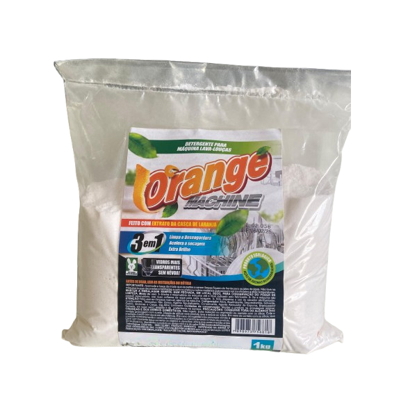 Detergente Lava-Louças Máquina Orange Machine 3 em 1