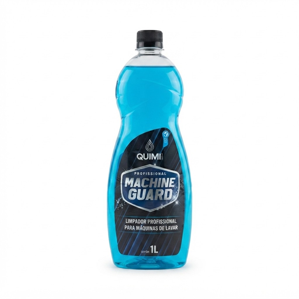 Limpador Profissional P/ Máquinas de Lavar 1l Machine Guard QuimiVida