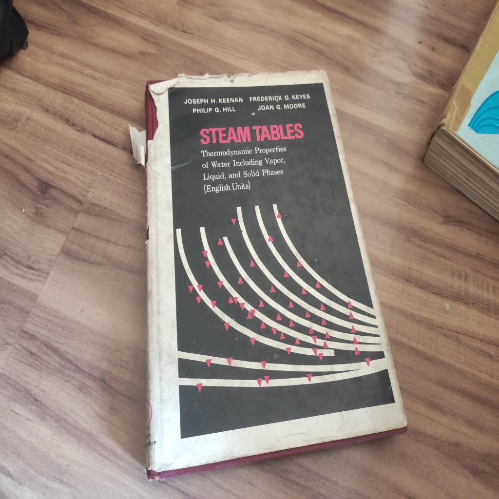 Steam Tables: Thermodynamic Properties of Water Including Vapor, Liquid, and Solid Phases autor Joseph H. Keenan e outros