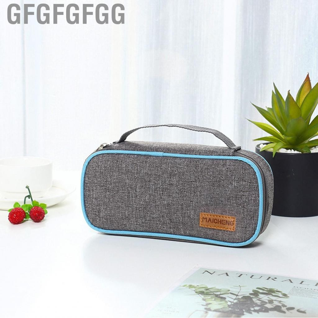 gfgfgfgg Insulated Diabetic Bag  Insulin Cooler Travel Case Portable Aluminum Foil Quilted Layer Easy Cleaning for